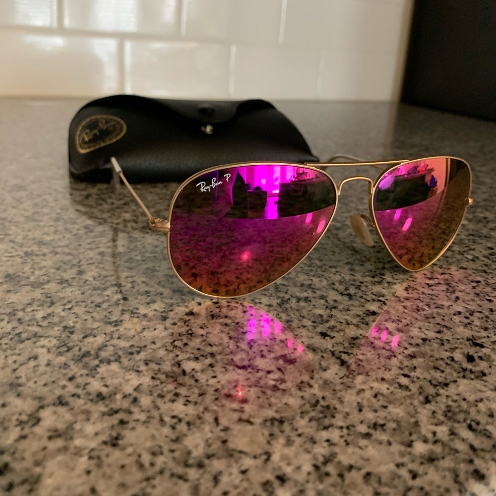 pink ray bans